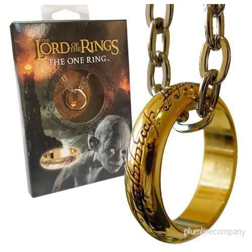 Lord of the Rings Ring – The One Ring (Guldpläterad) Lord of the Rings Ring – The One Ring (Guldpläterad)
