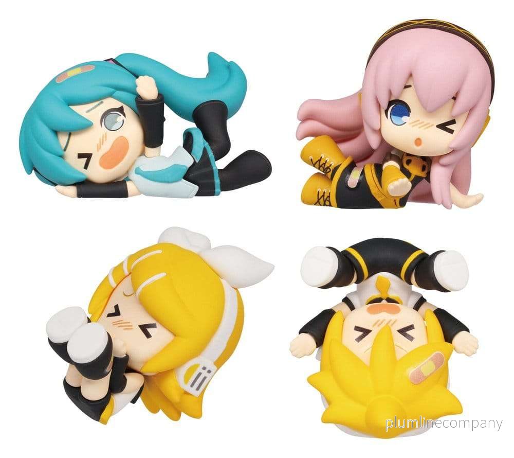 Hatsune Miku Twinchees Mini Figures Falling Figures 5 cm Blind Pack Display (24) - Bild 3
