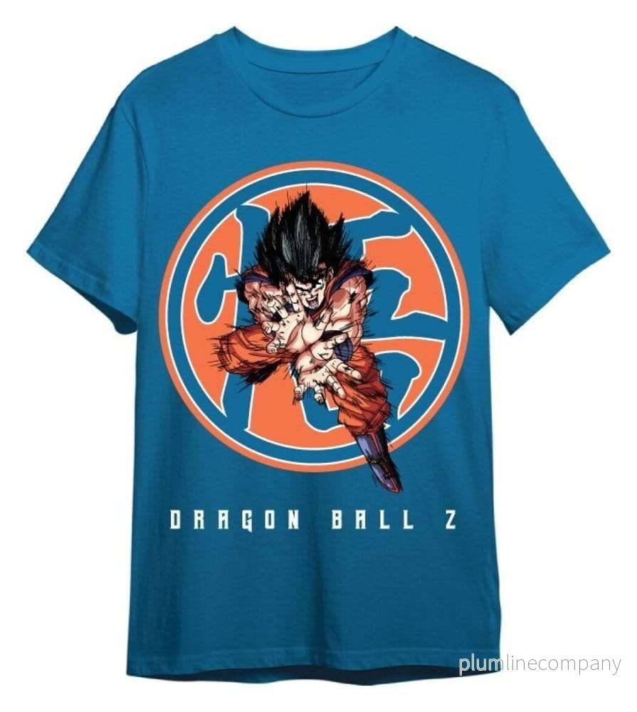 Dragon Ball Z T-Shirt Goku Marinblå Dragon Ball Z T-Shirt Goku Marinblå