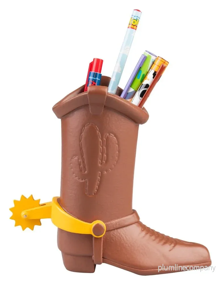 Disney Pixar Toy Story Pennhållare med Skrivset Woody's Stövel 16 cm - Bild 2