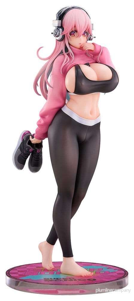Super Sonico PVC-figur 1/6 Exercise Ver. 27 cm Super Sonico PVC-figur 1/6 Exercise Ver. 27 cm