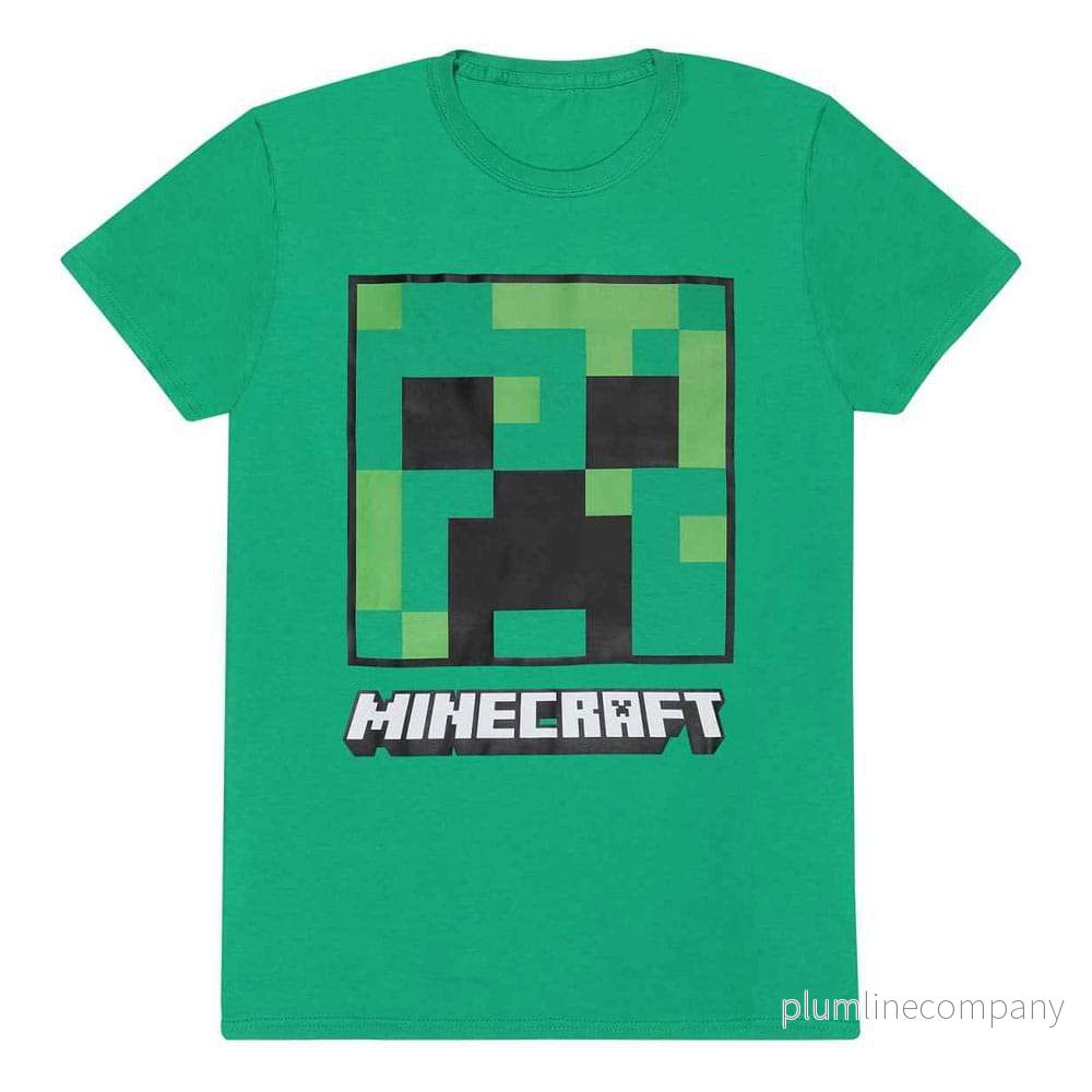 Minecraft T-shirt Creeper Face