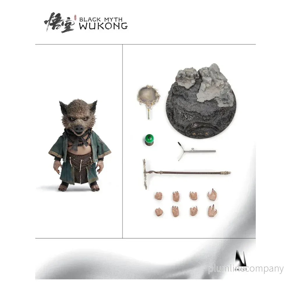 Black Myth: Wukong Action Figur 1/6 Wukong Zhu Bajie 24 cm Black Myth: Wukong Action Figur 1/6 Wukong Zhu Bajie 24 cm