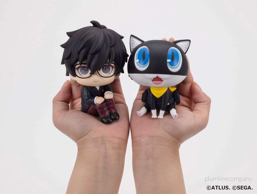 Persona 5 the Royal Look Up PVC-figurer 2-pack Hero & Morgana 11 cm med gåva Persona 5 the Royal Look Up PVC-figurer 2-pack Hero & Morgana 11 cm med gåva