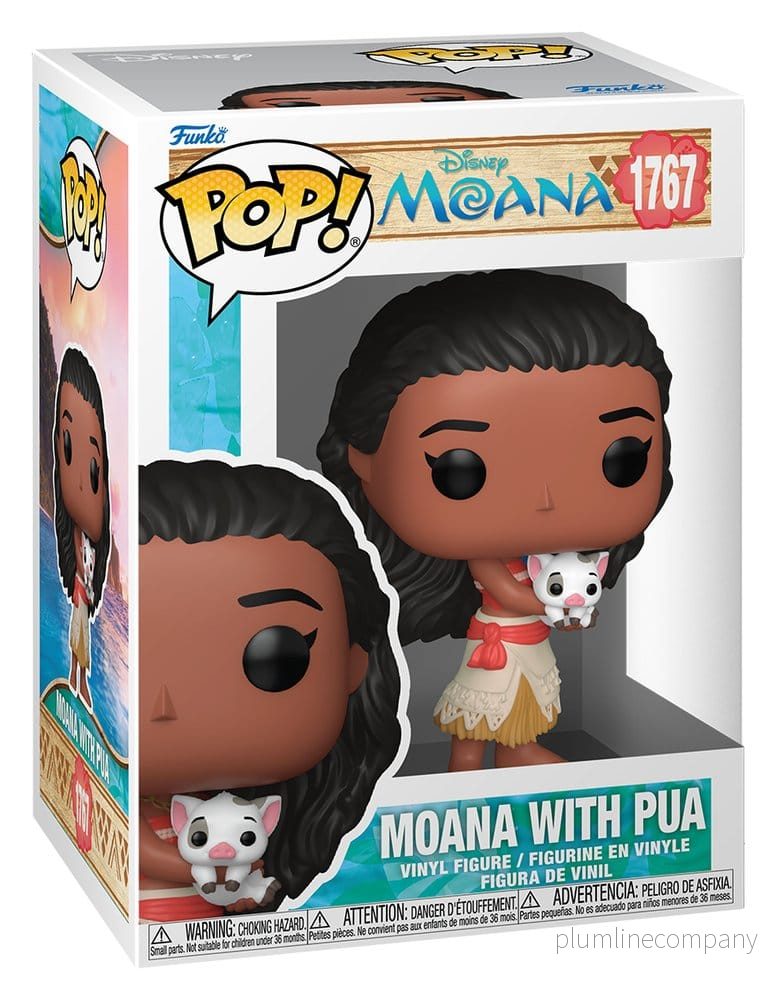 Moana POP! & Buddy Figur Moana w/Pua 9 cm - Bild 3