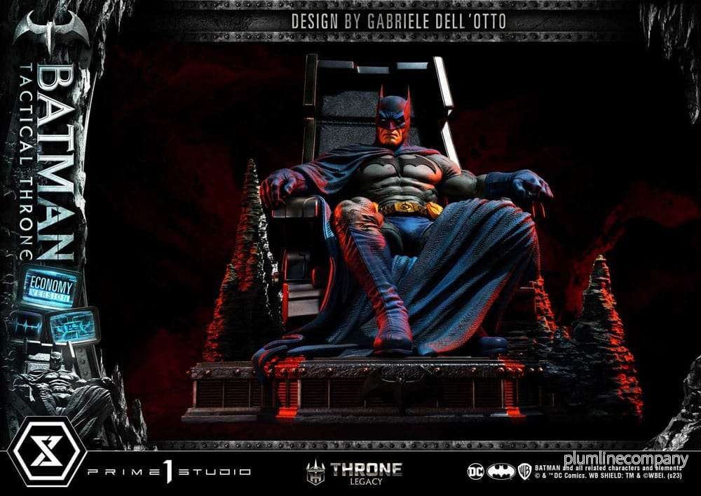 DC Comics Throne Legacy Collection Staty 1/3 Batman Tactical Throne Economy Version 46 cm - Bild 2