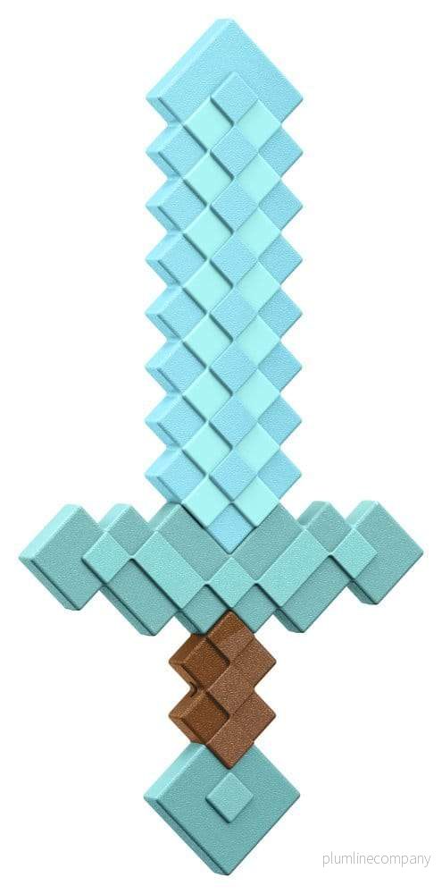 Minecraft Roleplay Replica Diamond Sword 43 cm - Bild 2