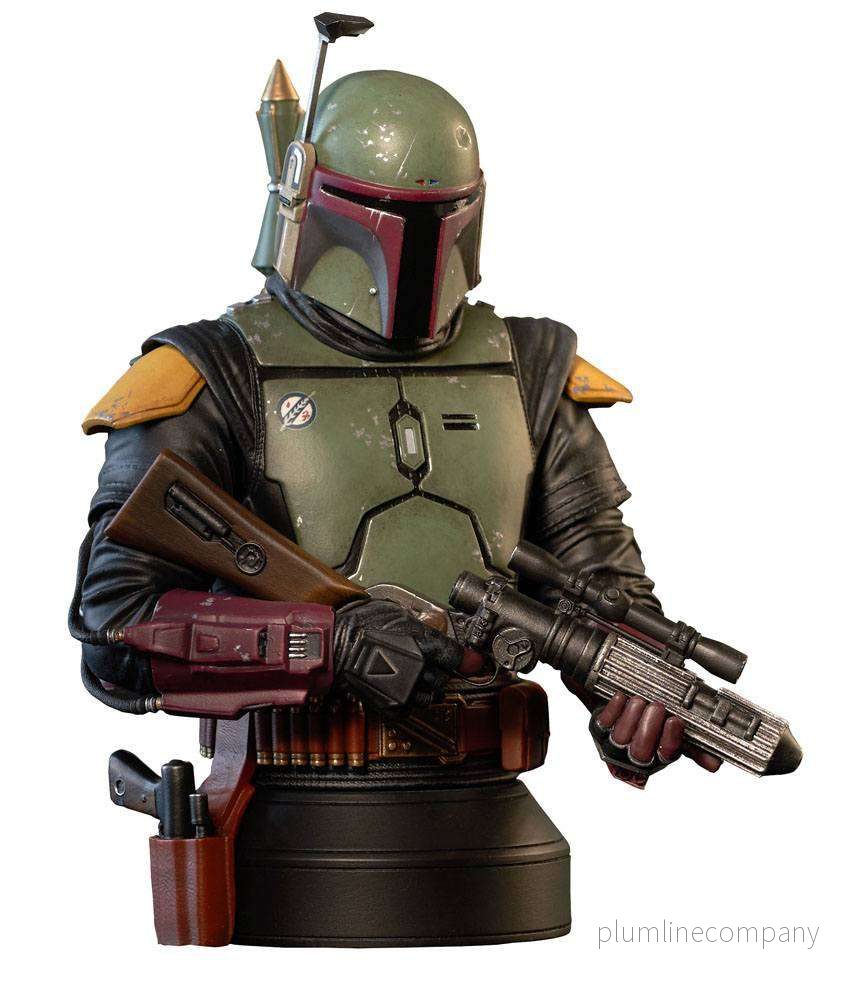 Star Wars: The Book of Boba Fett 1/6 Boba Fett Mini-Bust 15 cm - Bild 2