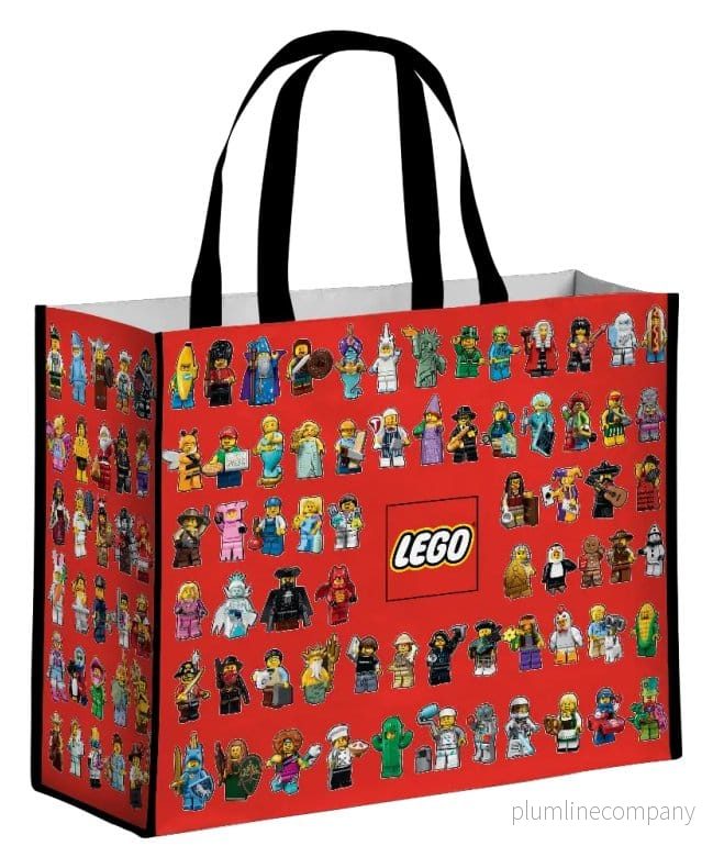 LEGO Shoppingbagg-kollektion – Stor väska med 36 liters volym och miljövänligt design LEGO Shoppingbagg-kollektion – Stor väska med 36 liters volym och miljövänligt design