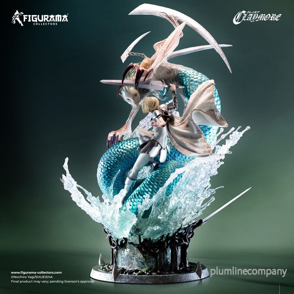 Claymore Elite Exclusive-staty 1/6 Clare vs. Ophelia 69 cm - Bild 3