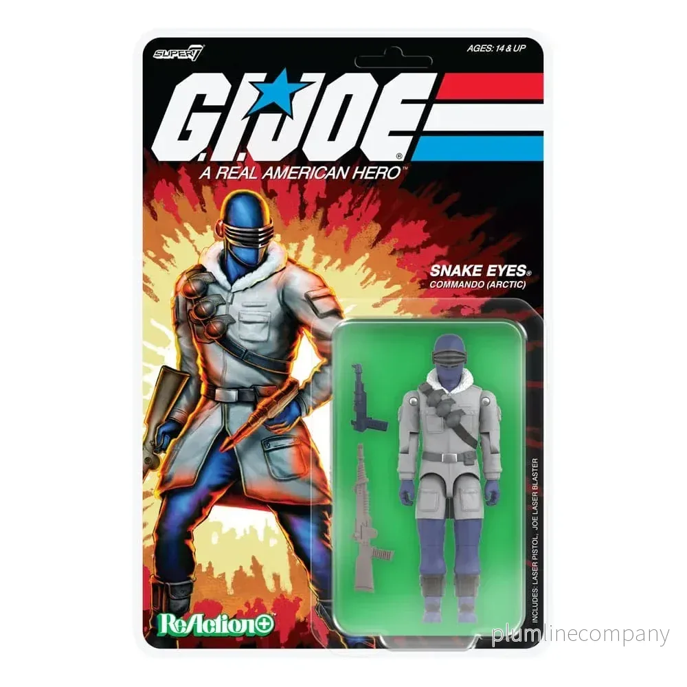 GI Joe (Film) ReAction+ Actionfigur Wave 5 Arktisk Snake Eyes (Film) 10 cm - Bild 3