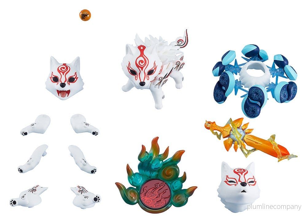 Okami Nendoroid Actionfigur Shiranui DX Edition 10 cm - Bild 2
