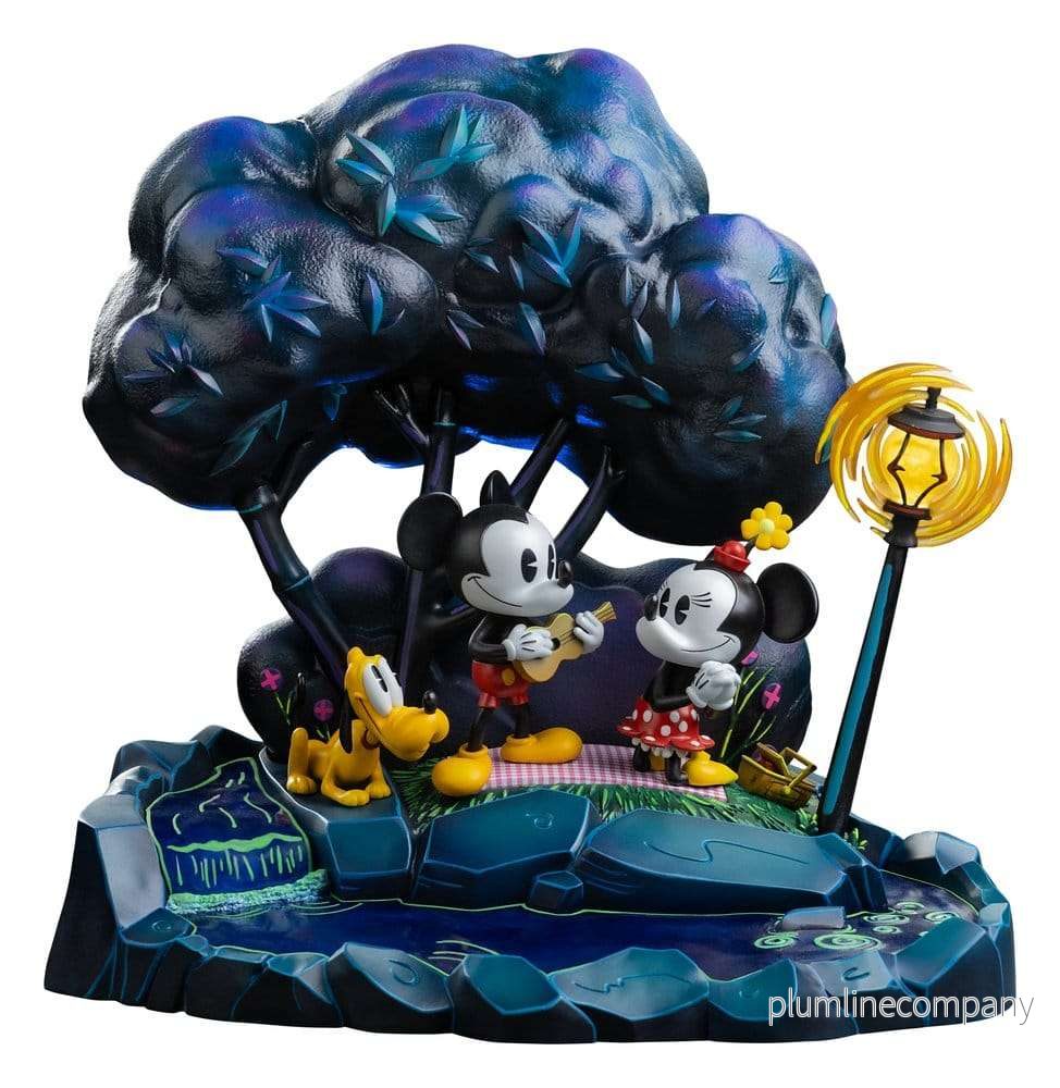 Disney Classics Art Scale Statue 1/10 Mickey, Minnie och Pluto 31 cm