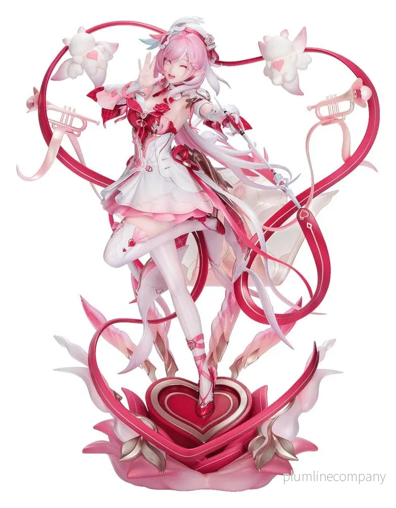 Honkai Impact 3rd PVC-figur i skala 1/7 – Elysia Hi Love Elf-version med bonus, 29 cm Honkai Impact 3rd PVC-figur i skala 1/7 – Elysia Hi Love Elf-version med bonus, 29 cm