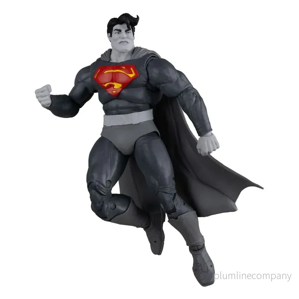 DC Multiverse Actionfigur Superman (The Dark Knight Returns) (Black & White Accent Edition) (Gold Label) 18 cm - Bild 3
