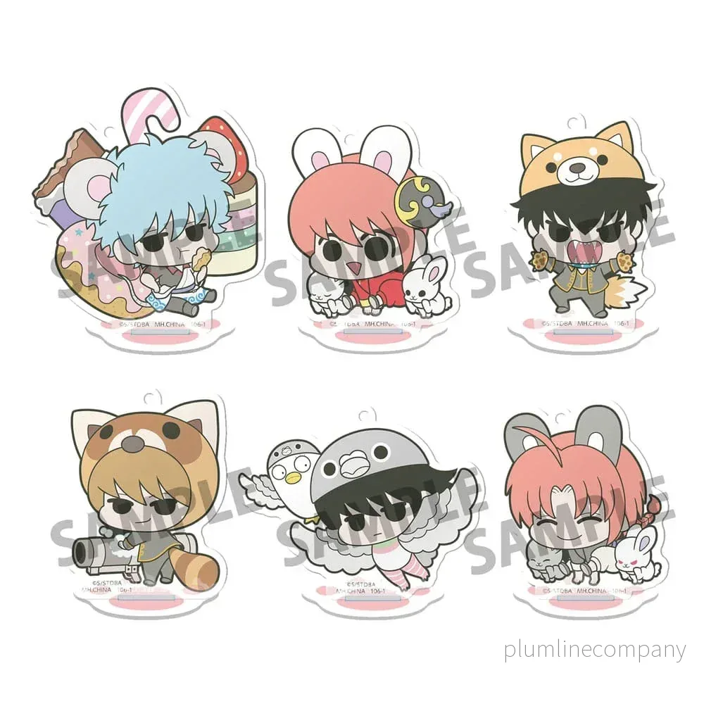 Gintama Akrylfigur Prince Hata & Animal Paradise 6 cm Display - Bild 2