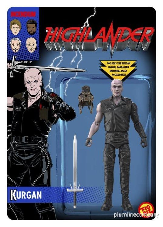 Highlander FigBiz Actionfigur The Kurgan 13 cm - Bild 3