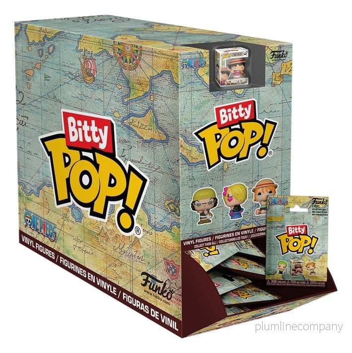 One Piece Bitty POP! Figur Display (32) PDQ 2,5 cm