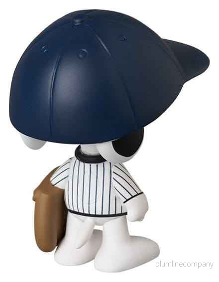 MLB × Peanuts UDF PVC-figur New York Yankees Snoopy 7 cm - Bild 3