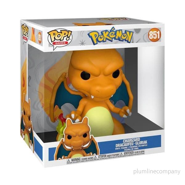Pokemon Super Sized Jumbo POP! Vinyl Figur Charizard 25 cm - Bild 3