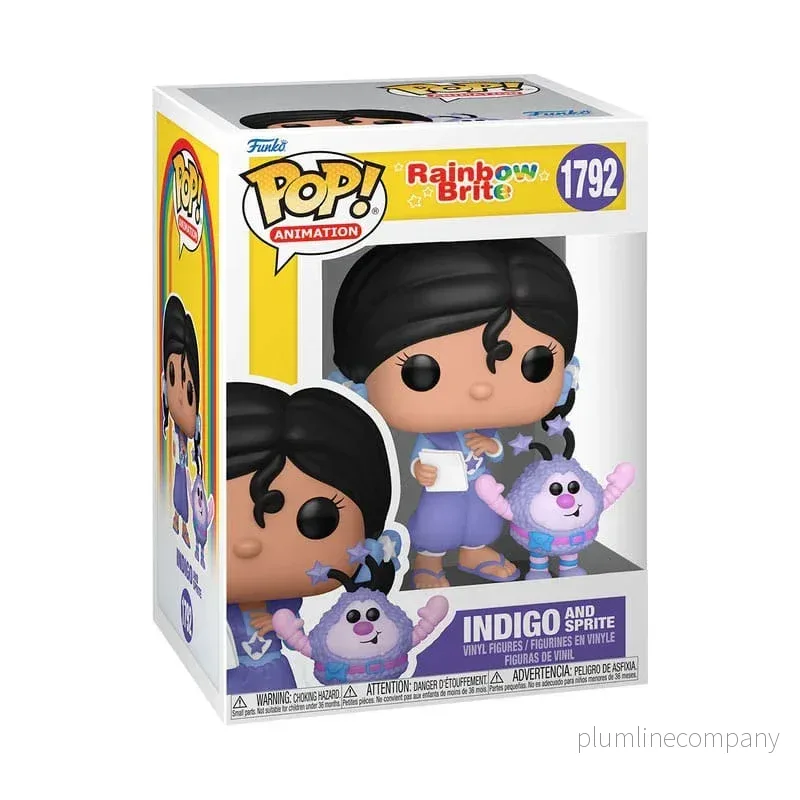 Rainbow Brite POP! Vinylfigur Indigo Docka & Hammy 9 cm - Bild 3