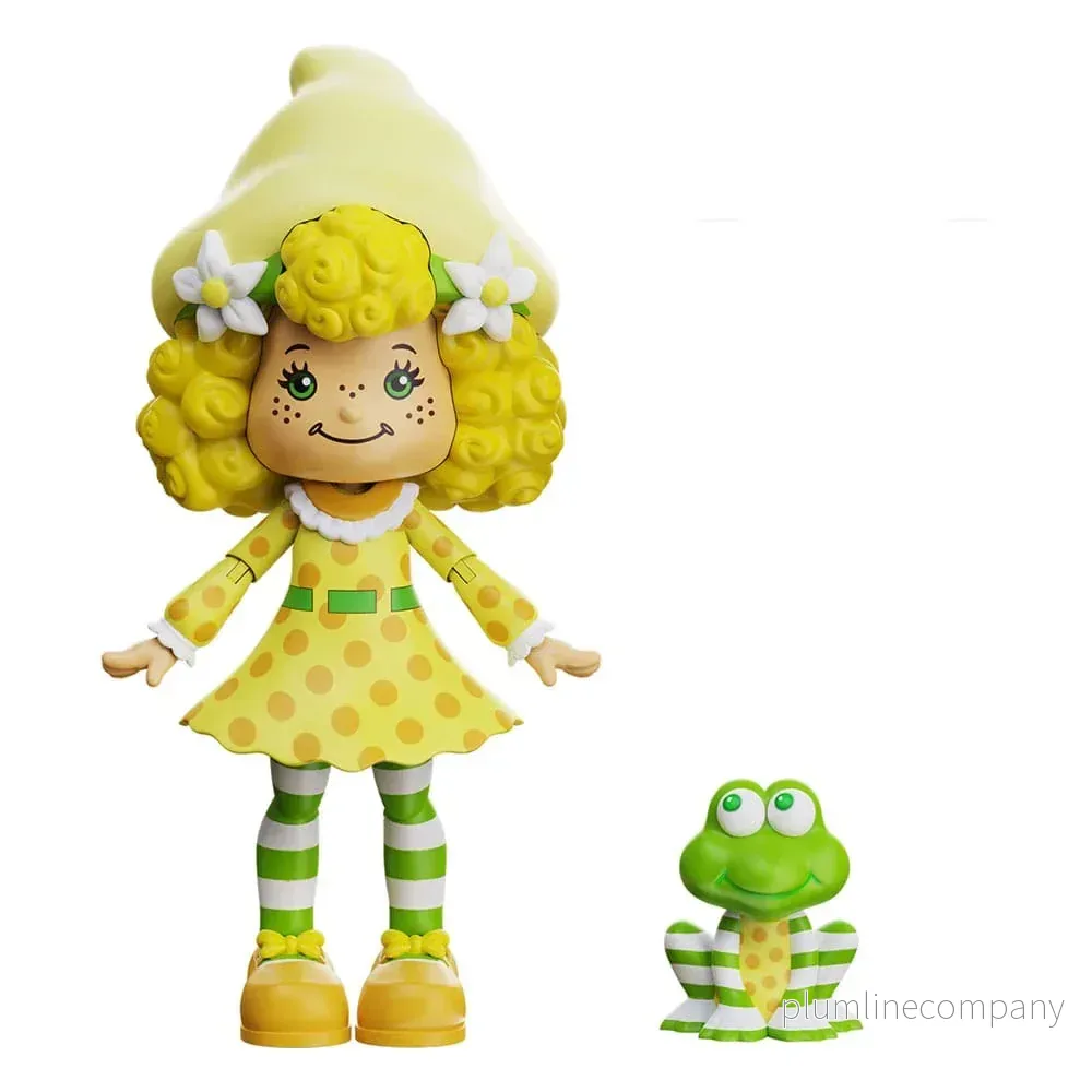 Strawberry Shortcake Actionfigur med Lemon Meringue och Frappe Frog Strawberry Shortcake Actionfigur med Lemon Meringue och Frappe Frog