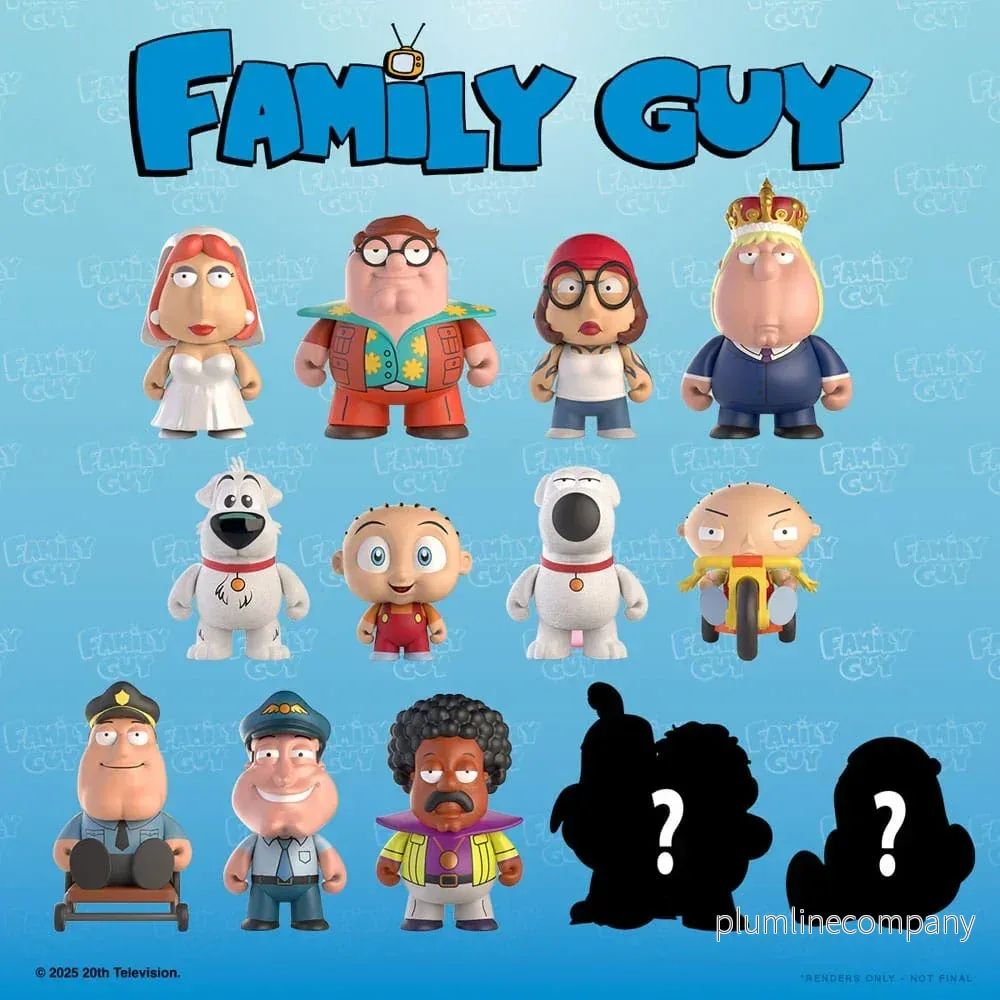 Family Guy Blind Box Mini Figurer 7 cm Freakin' Sweet Mini Series Display (24) - Bild 2