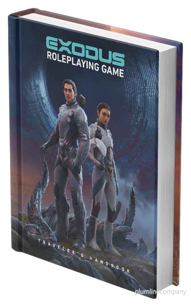 Exodus RPG Bok Resenärens Handbok *Engelsk Version*