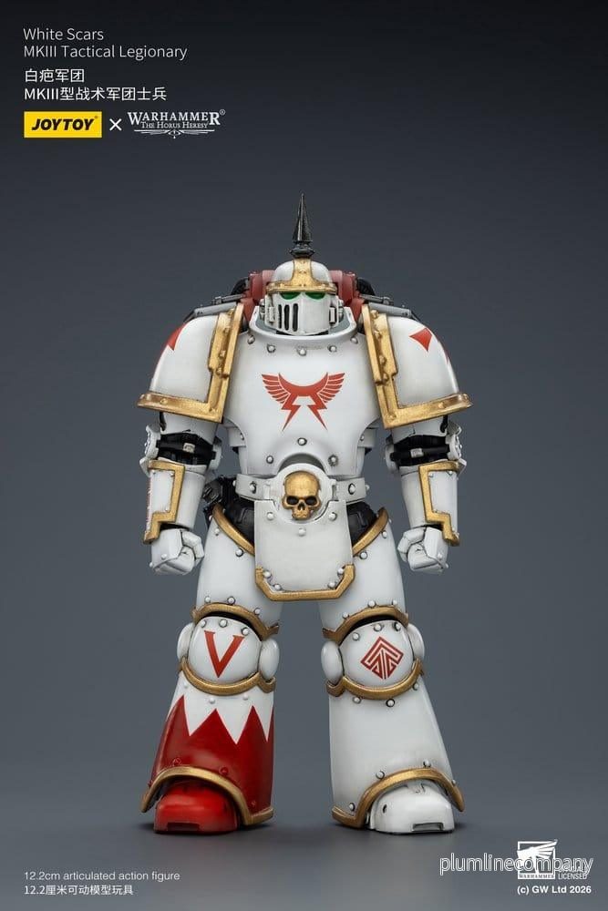 Warhammer The Horus Heresy Action Figur White Scars MKIII Tactical Legionär 12 cm - Bild 3