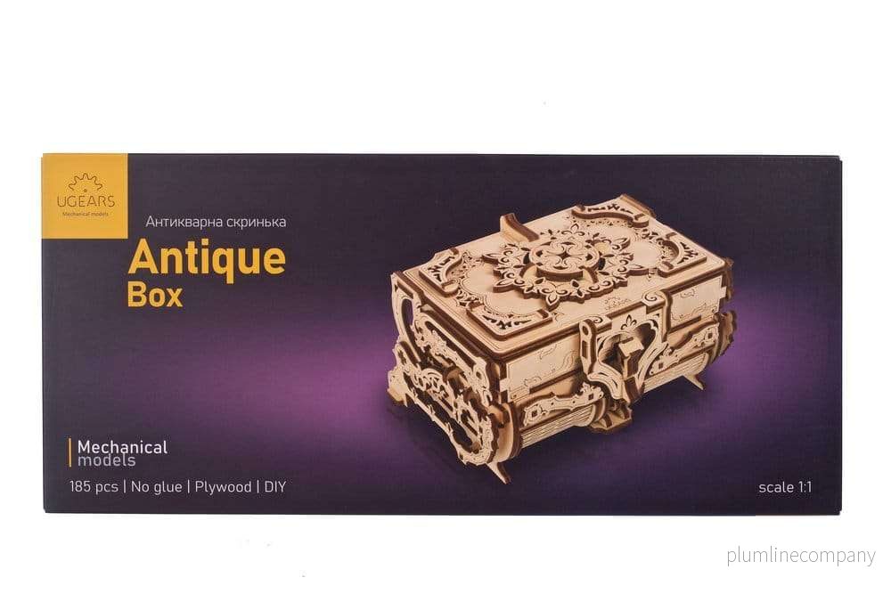 Ugears 3D-träpussel Antique Box - Bild 2