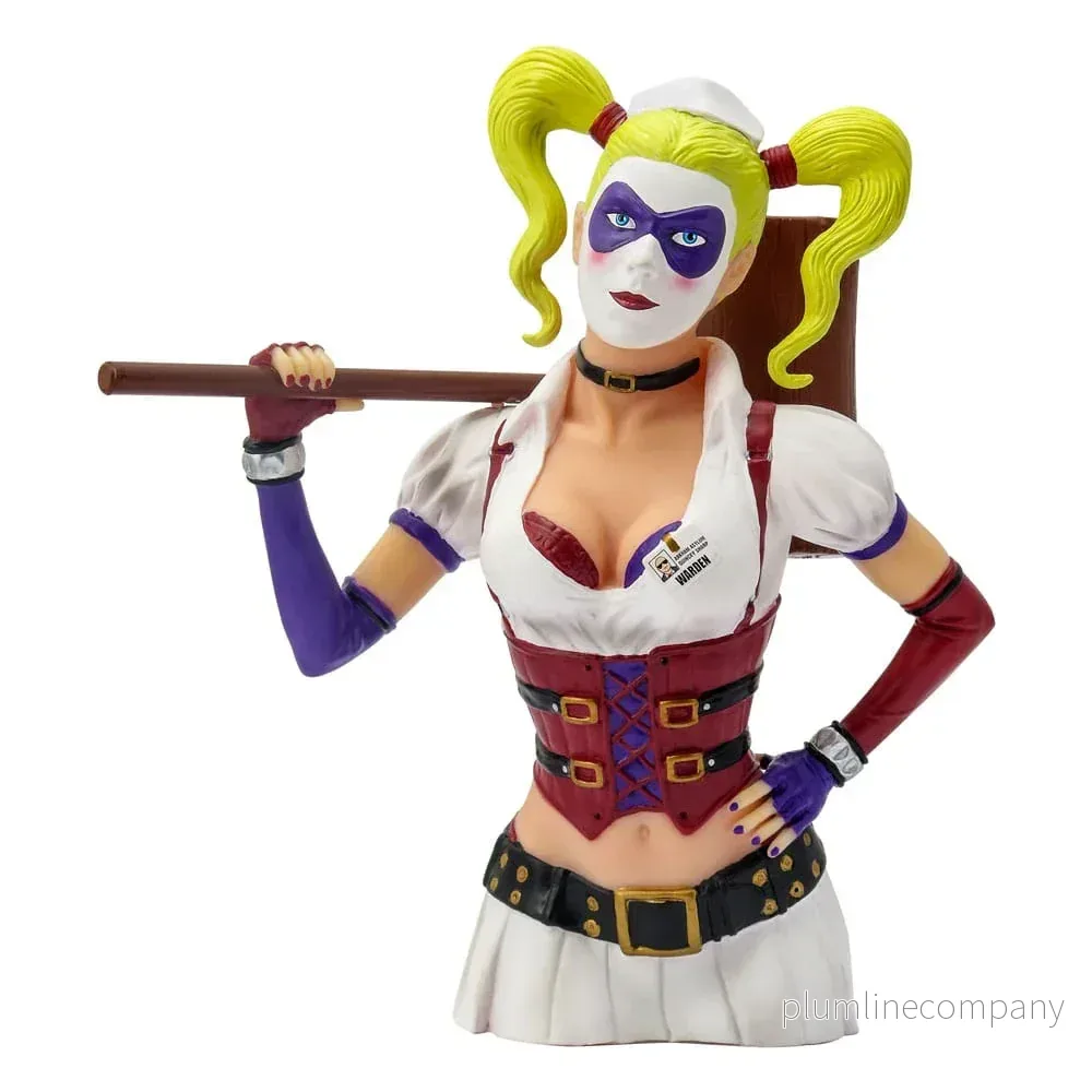 Harley Quinn Coin Bank Arkham Asylum – Officiellt Licensierad PVC Spara-Bank Harley Quinn Coin Bank Arkham Asylum – Officiellt Licensierad PVC Spara-Bank