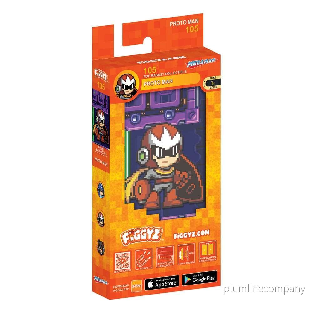 Mega Man FiGGYZ magnetisk samlarfigur Proto Man 11 cm - Bild 2