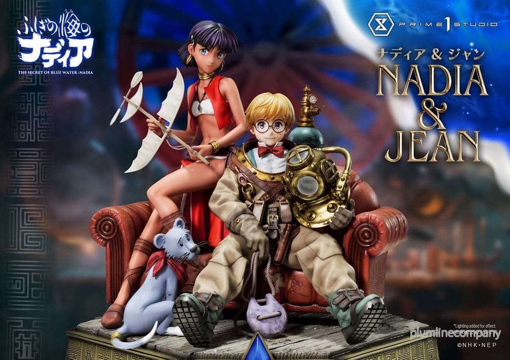 Nadia: The Secret of Blue Water Concept Masterline Series staty 1/6 Nadia & Jean Bonus Ver. 35 cm - Bild 2
