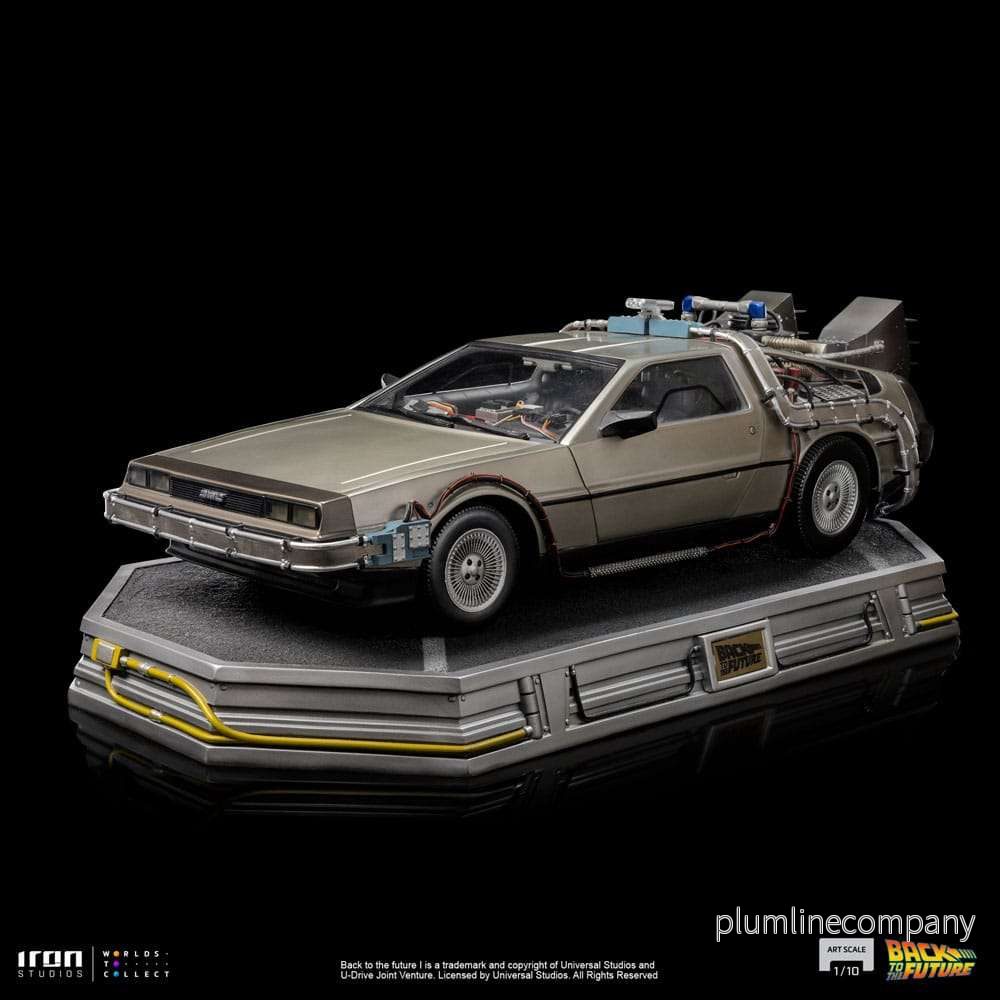 Back to the Future Art Scale Statue 1/10 DeLorean 53 cm - Bild 2