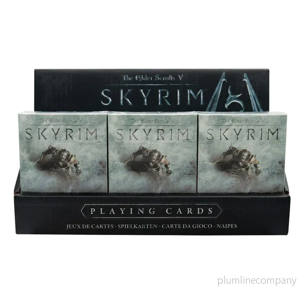 Elder Scrolls Skyrim Playing Cards Display (12) - Bild 2