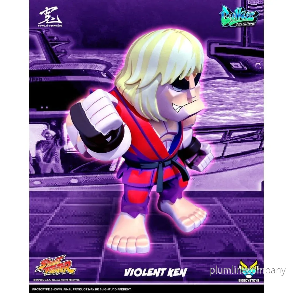 Street Fighter Bulkyz Figur Våldsamma Ken 30 cm - Bild 3