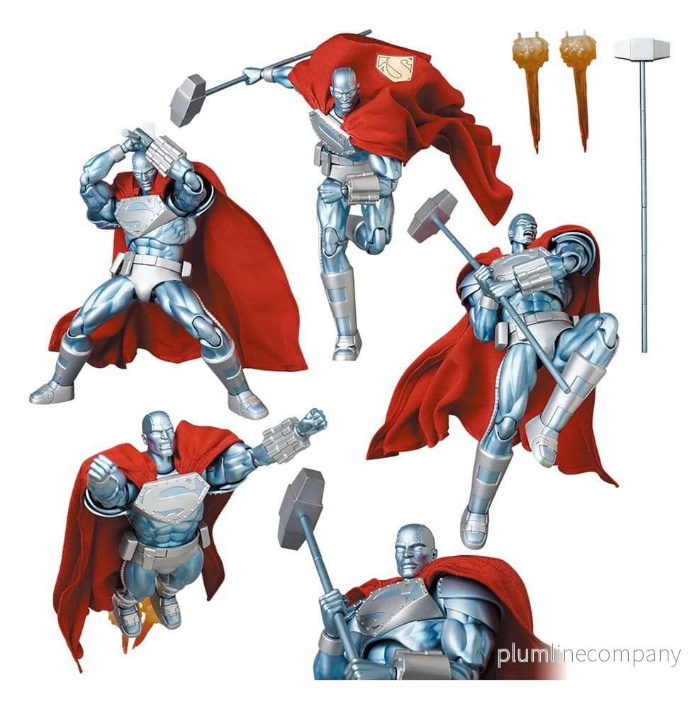 Return of Superman MAFEX Action Figure Steel 17 cm (återutgåva) - Bild 3
