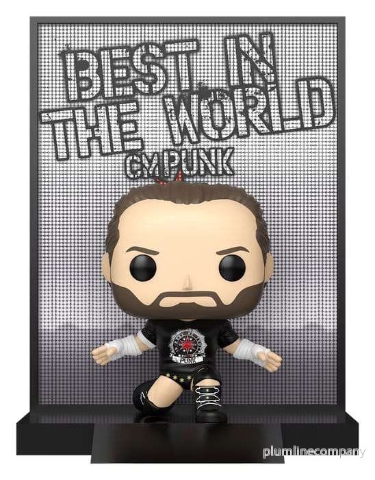 WWE POP! Deluxe Vinylfigur CM Punk 9 cm WWE POP! Deluxe Vinylfigur CM Punk 9 cm