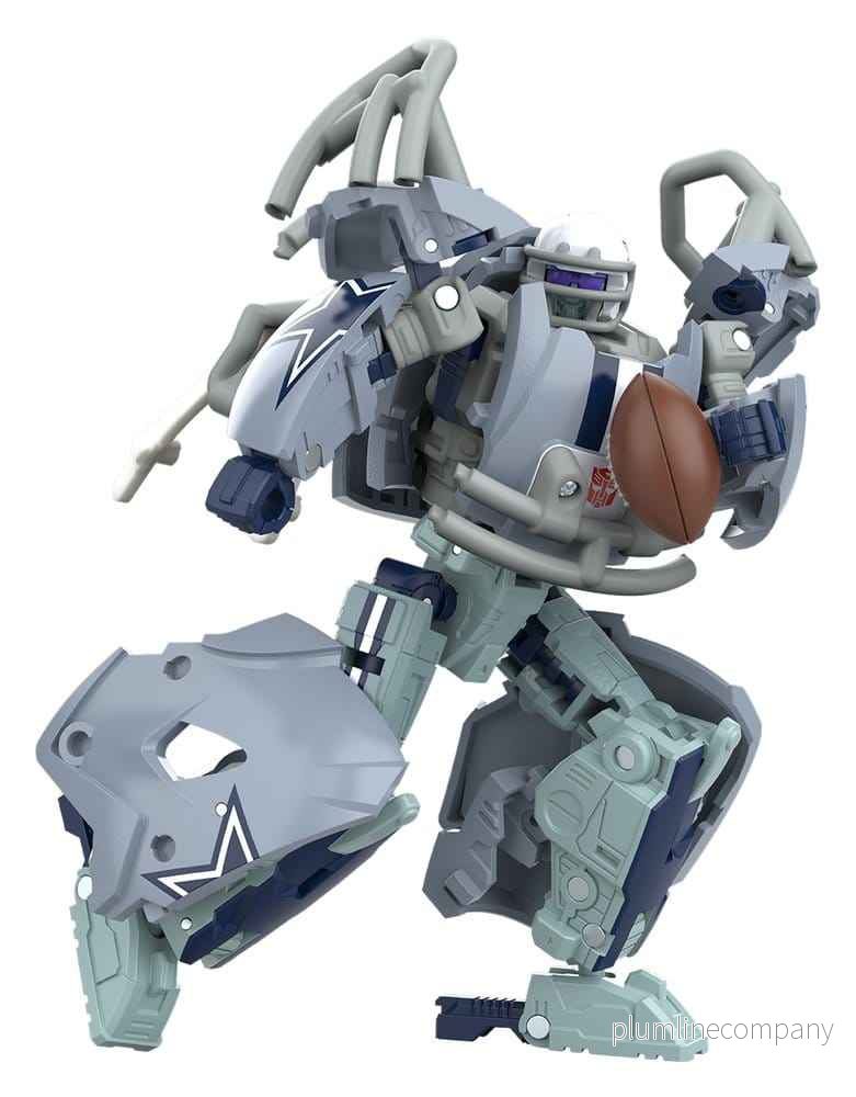 Transformers x NFL Actionfigur Dallas Cowboys: Starblitz 14 cm Transformers x NFL Actionfigur Dallas Cowboys: Starblitz 14 cm