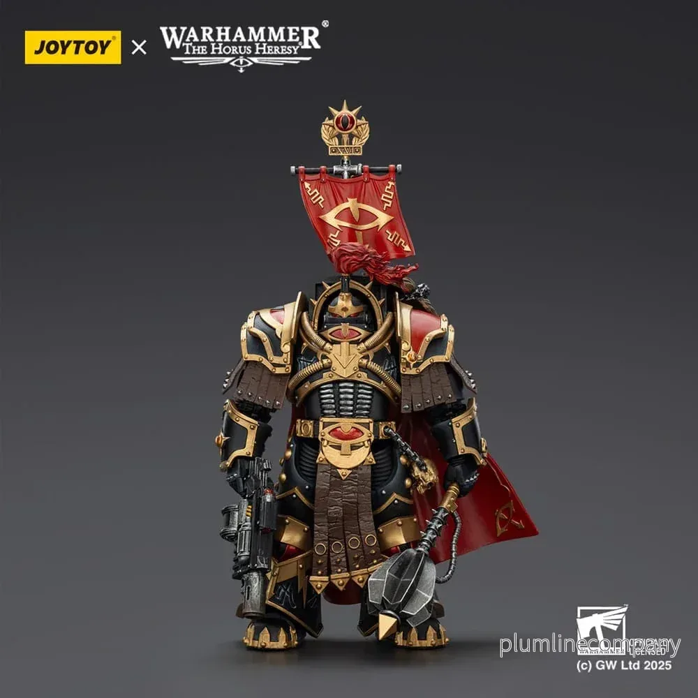 Warhammer 40,000: Sons of Horus Action Figur Legion Cataphractii Praetor med Combi-Melta och Power Maul - 14 cm - Bild 3