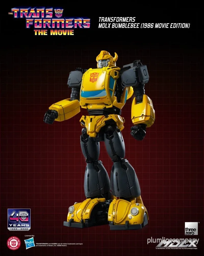 Transformers MDLX Action Figure Bumblebee (1986 Movie Edition) 12 cm - Bild 3
