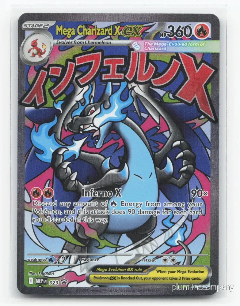 Mega Charizard X ex 023 – Mega Evolution Black Star Promos Mega Charizard X ex 023 – Mega Evolution Black Star Promos