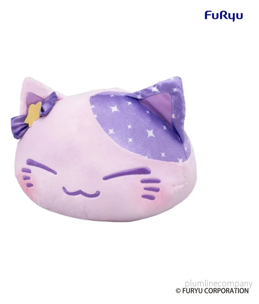 Nemuneko Cat Big gosedjur lila 35 cm - Bild 2