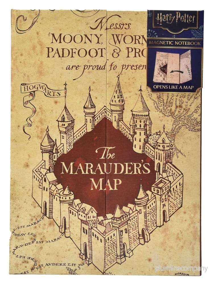 Harry Potter anteckningsbok A5 Marauder's Map - Bild 2