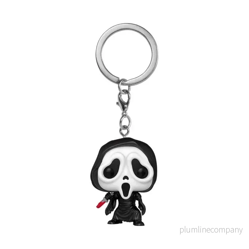 Scream POP! Vinyl Nyckelrings - 4 cm Horror Ghostface Display (12) - Bild 2