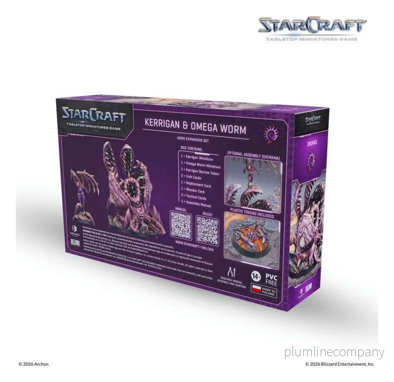 StarCraft TMG Hero Expansion Set Zerg: Kerrigan & Omega Worm - Bild 2