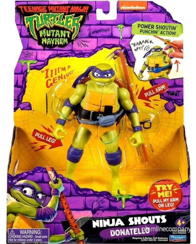 Teenage Mutant Ninja Turtles: Mutant Mayhem Ninja Shouts actionfigur Donatello - Bild 2