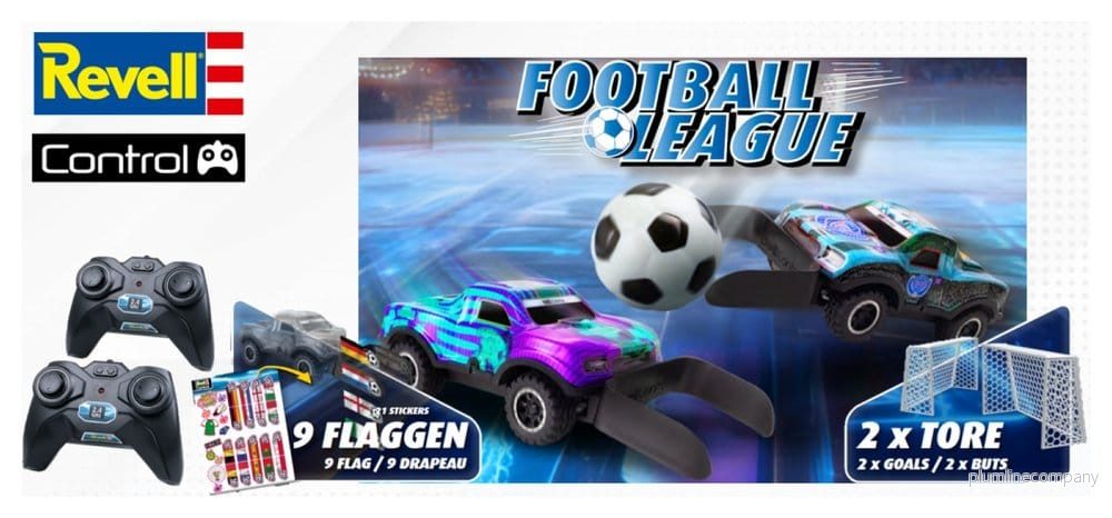 Revell Control Adventskalender Radiostyrd Fotbollsliga