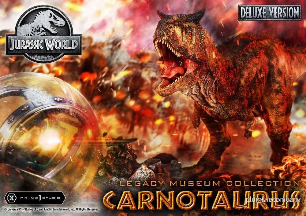 Jurassic World: Fallen Kingdom Legacy Museum Collection-statyn Carnotaurus DX Bonus 1/15, 38 cm - Bild 2