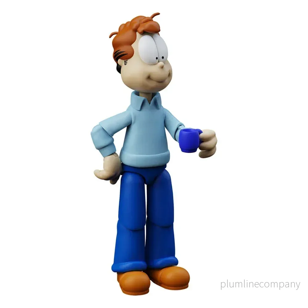 Garfield Action Figur Jon Arbuckle Deluxe Edition 19 cm - Bild 2